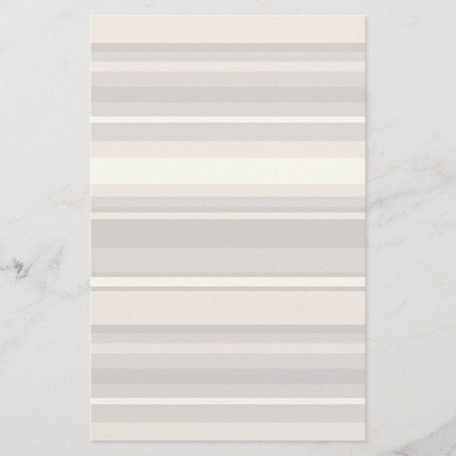 Papeterie Rayures beige (Devant)