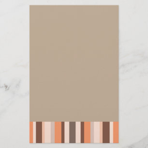 Papeterie Rayures de melon de vanille