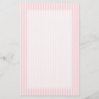 Papeterie Rayures de rose en pastel