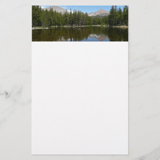 Papeterie Reflet du lac de Yosemite (Devant)