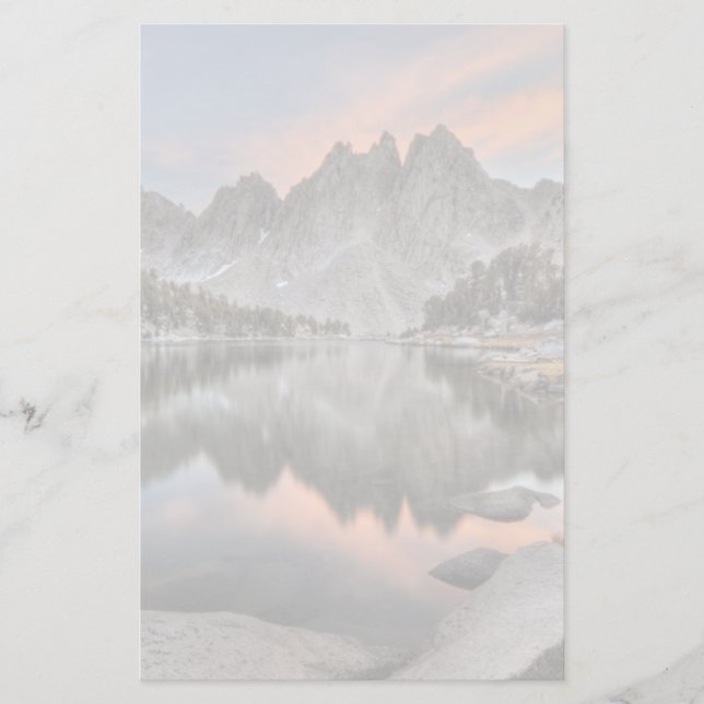 Papeterie Réflexions de sommets de Kearsarge de soirée (Devant)