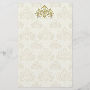 Papeterie Regal Gold Damask