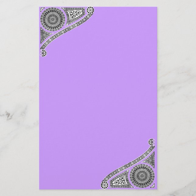 Papeterie RENAISSANCE, violet (Devant)
