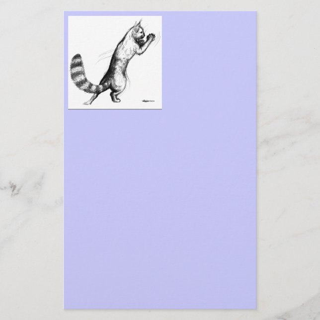 Papeterie Ressort de chat2 (Devant)