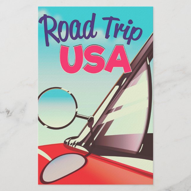 Papeterie Road Trip USA (Devant)