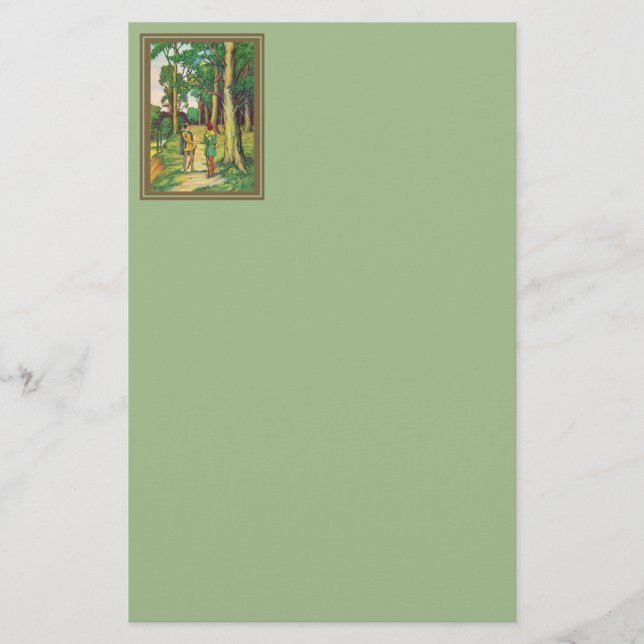 Papeterie Robin Hood et petit John (Devant)