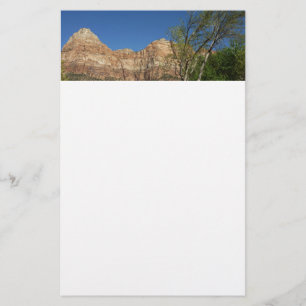 Papeterie Rochers rouges du parc national de Zion Photograph