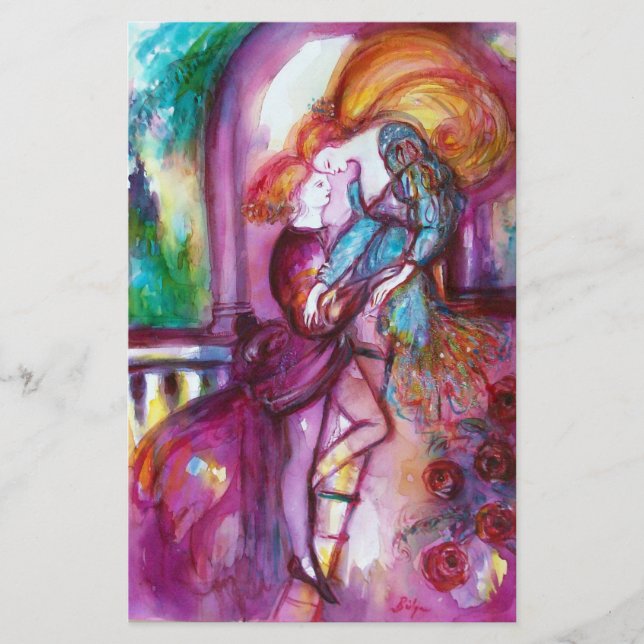 Papeterie ROMEO ET JULIET Romantique Saint Valentin (Devant)