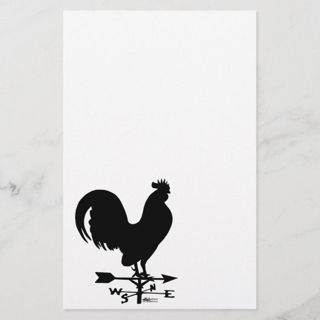 Papeterie Rooster de Weathervane (Devant)
