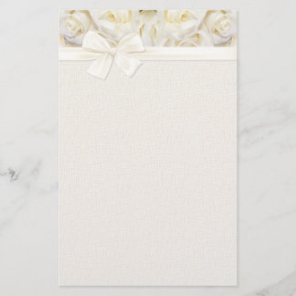 Papeterie Rose blanche Élégance 2