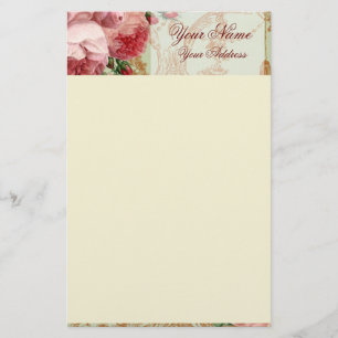 Papeterie Rose Blenheim - Sage Green - Personnalisé personne