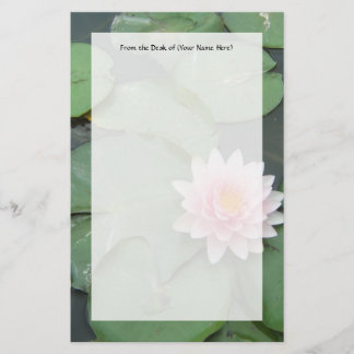 Papeterie Rose et vert Lily Pad jolie photo