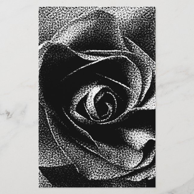 PAPETERIE ROSE NOIR (Devant)
