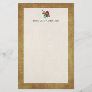 Papeterie Rose Vintage Fuchsia