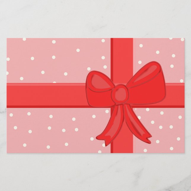 Papeterie ruban de papier cadeau (Devant)