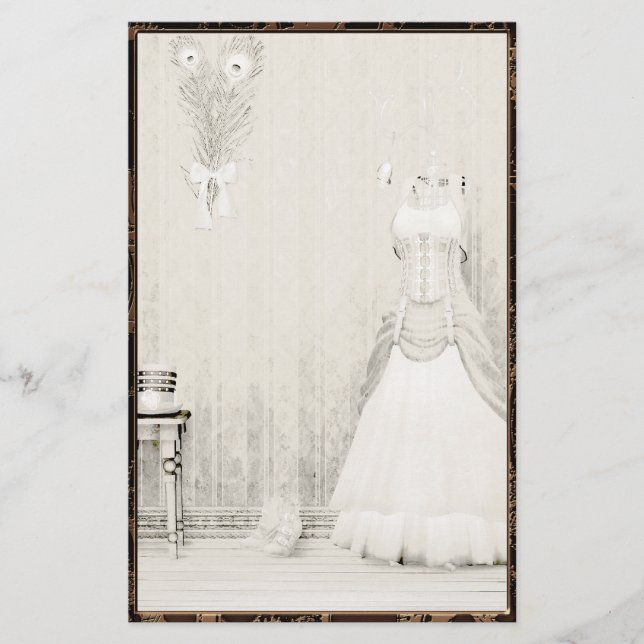 Papeterie Salle de dressing Stationery gothique Steampunk (Devant)