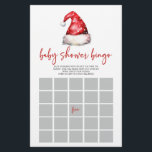 Papeterie Santa Hat Christmas Bingo Baby shower Jeu<br><div class="desc">C'est un jeu de Baby shower de Noël Casquette de Père Noël. *Baby shower Bingo - Les invités rempliront les blancs avec les cadeaux qu'ils pensent que la mère recevra. Quand la mère ouvrira un cadeau qui est une de leurs suppositions, ils le marqueront avec un X. Quand ils auront...</div>