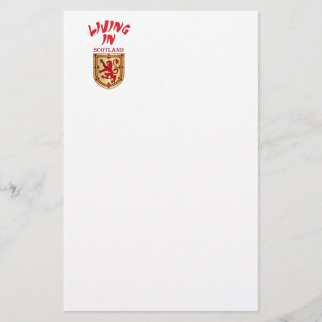 Papeterie Scotland coat of arms (Devant)