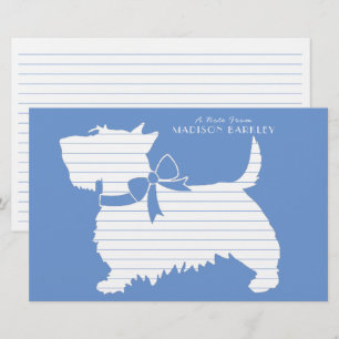 Papeterie Scottish Terrier Scotty Chien écossais Chien Chien