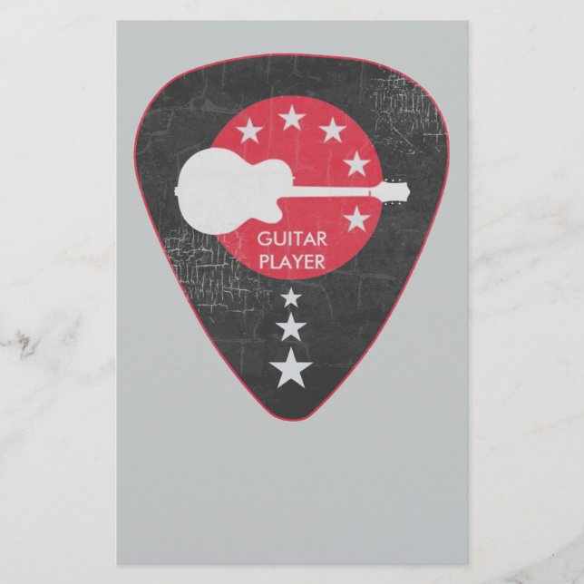 Papeterie si vous jouez de la guitare (Devant)
