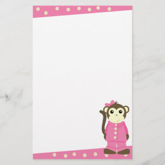 Papeterie Singe au pyjama