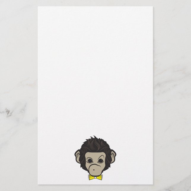 Papeterie singe identica (Devant)