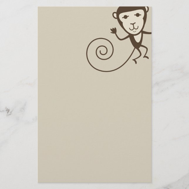 Papeterie Singe lunaire (Devant)