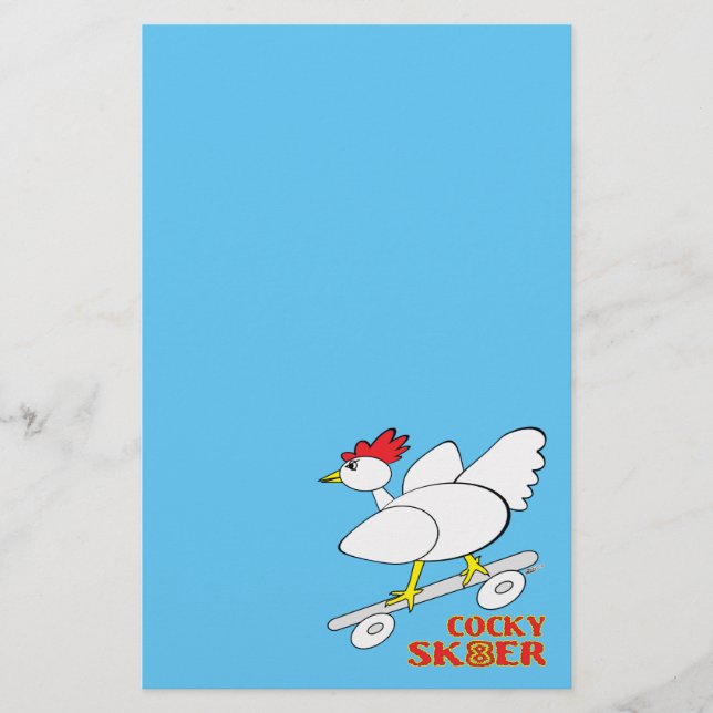 Papeterie Skater Cocky (Devant)