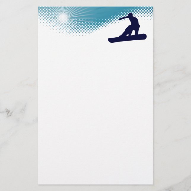 Papeterie ski high snowboard (Devant)