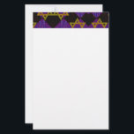 Papeterie SlipperyJoe's Happy Hanoukka Star de David menorah<br><div class="desc">SlipperyJoe's Happy Hanoukka Star of David menorah Dreidel Célébration artistique bougies Hébreu juif Chanoukah cadeaux décorations judaïsme religion culture pratiques religieuses traditions géométrie symbolique design profondeur contraste ordre symétrie</div>