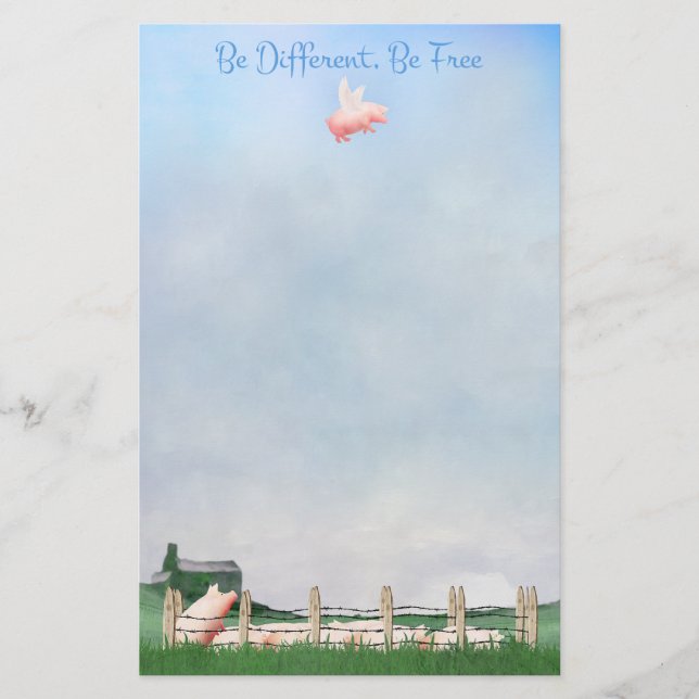 Papeterie Soyez Différents, Soyez Libres (Devant)