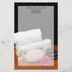 Papeterie Spa/noir/couleur de scène salon de