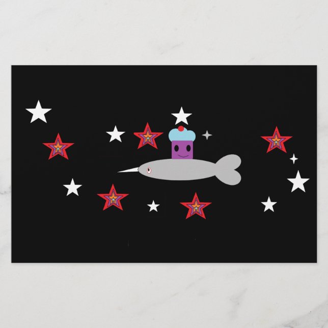 Papeterie Space Cupcake et M. Narwhal (Devant)