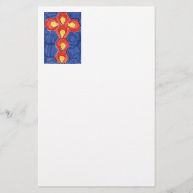 Papeterie Stationery Cross Motif (Devant)
