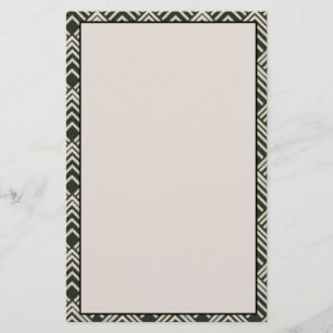 Papeterie Stationterie Art Déco Tan Noir