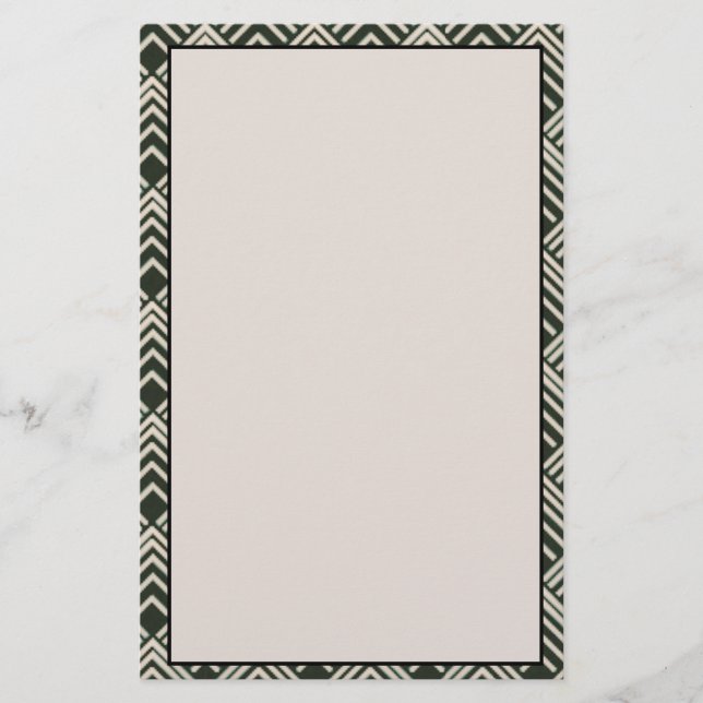 Papeterie Stationterie Art Déco Tan Noir (Devant)