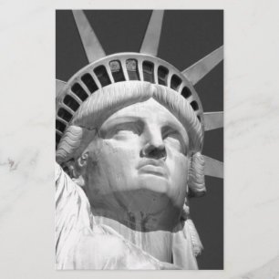 Papeterie Statue de la Liberté noir et blanc