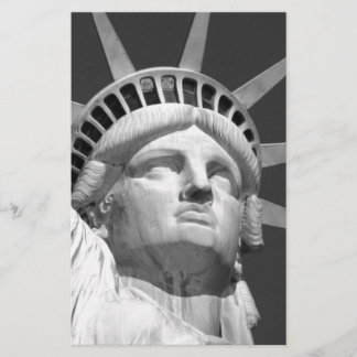 Papeterie Statue de la Liberté noir et blanc