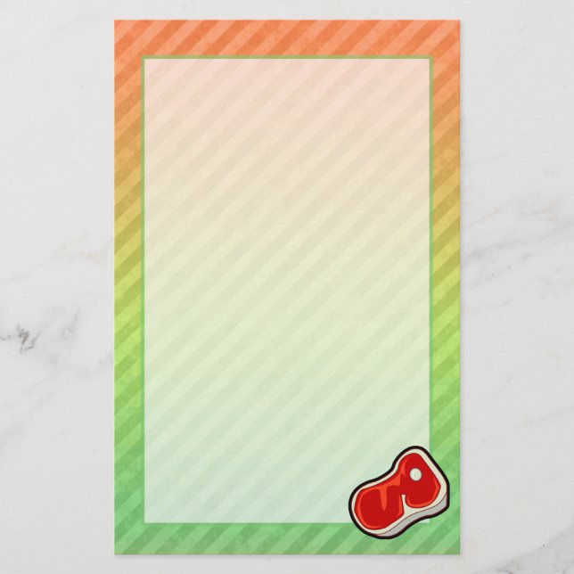 Papeterie Steak du boucher (Devant)