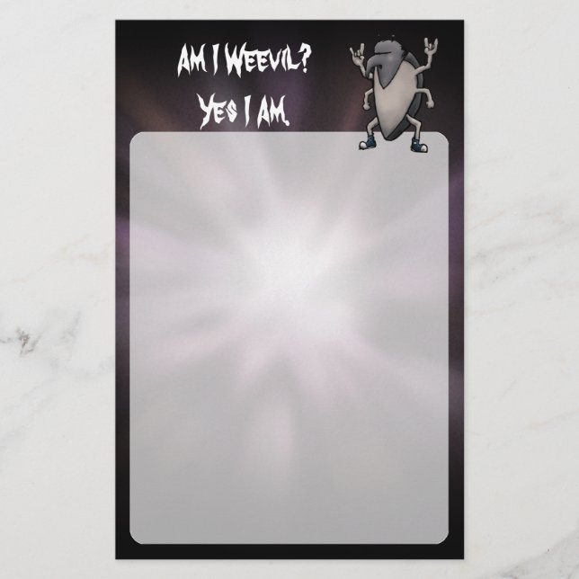 Papeterie Suis-je Webad Funny Stationery en métal lourd (Devant)