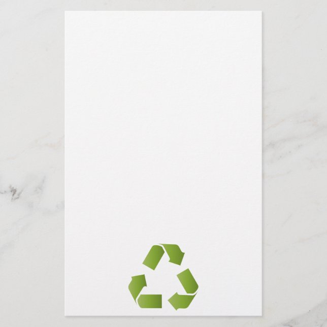 PAPETERIE SYMBOLE RECYCLE (Devant)