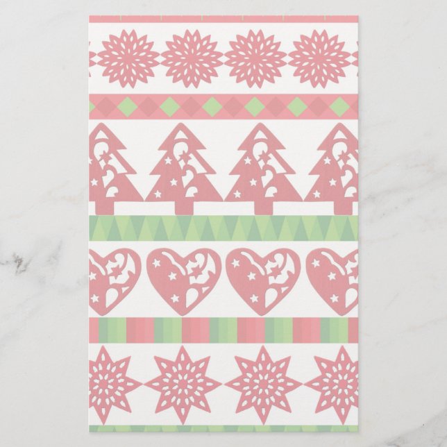 Papeterie Symboles de Noël (Devant)