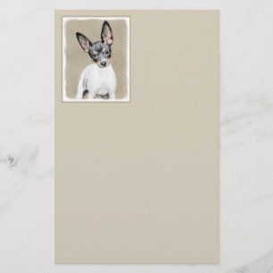Papeterie Tableau Rat Terrier - Cute Original Chien Art