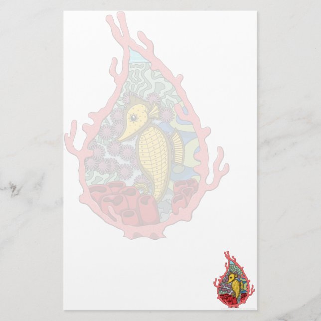 Papeterie Tanga the Seahorse (Devant)