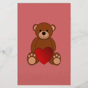 Papeterie Teddy Love