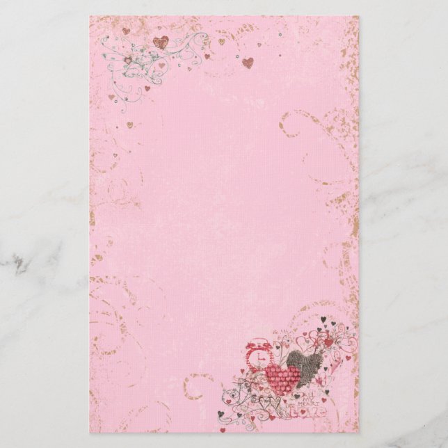 Papeterie Temps Pour L'Amour Feminine Stationnaire (Devant)