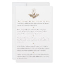 Tenue et Étiquette de Mariage avec Monogramme Mari