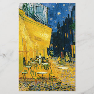 Papeterie Terrasse de café de Vincent van Gogh  , Place du