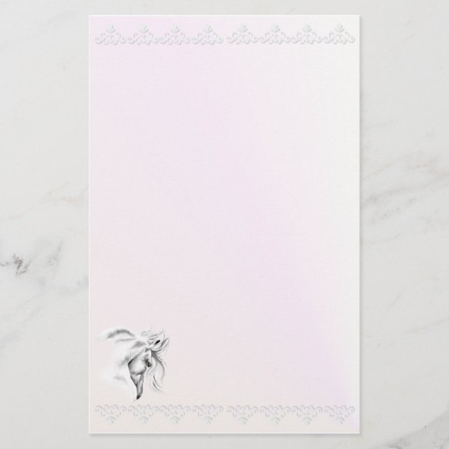 Papeterie Tête de cheval blanc stationery_vertical.v2 (Devant)