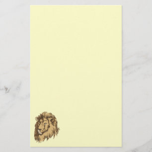 Papeterie Tête de lion